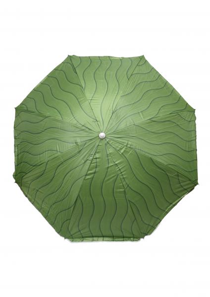 Зонт пляжный фольгированный (240см) 6 расцветок 12шт/упак ZHU-240 (расцветка 3)